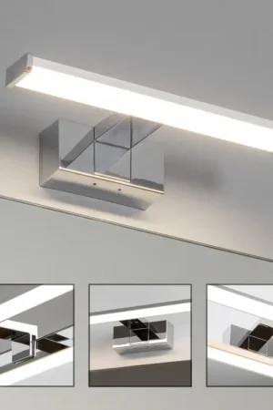 Betrouwbaar Brilagi - VESTRA 3-in-1 LED-badkamerspiegelverlichting 6W/230V 30 cm IP44 glanzend chroom