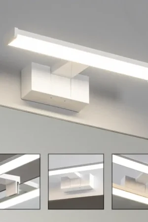 Brilagi - 3-in-1 LED-spiegelverlichting voor de badkamer VESTRA LED/6W/230V 30 cm IP44 wit Betrouwbaar