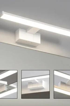 Brilagi - LED-verlichting voor badkamerspiegel 3-in-1 VESTRA LED/8W/230V 40 cm IP44 wit Hoge Kwaliteit