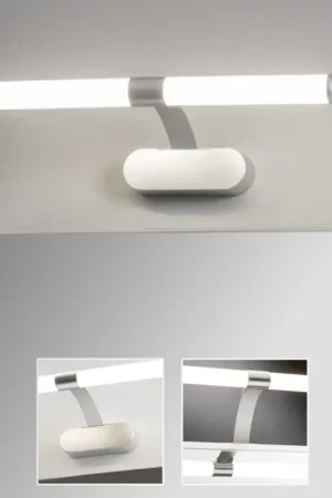 Brilagi - 2-in-1 LED-spiegelverlichting TUBEO LED/6W/230V 40 cm IP44 zilver Rechtstreeks Van De Fabrikant