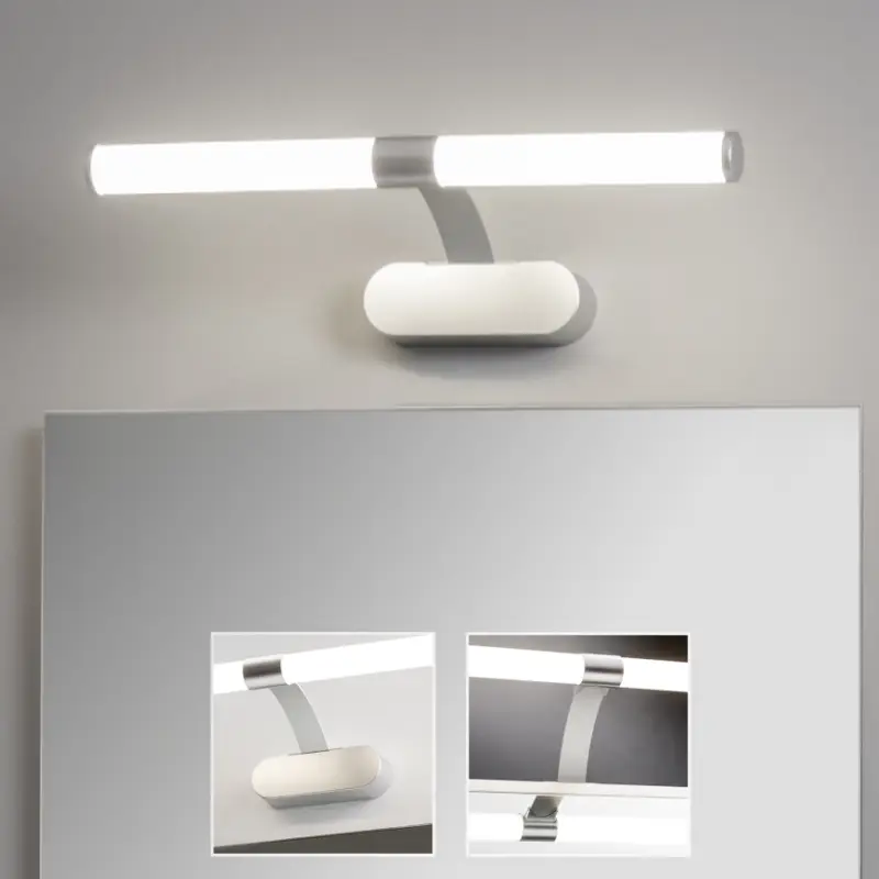 Brilagi - 2-in-1 LED-spiegelverlichting TUBEO LED/6W/230V 40 cm IP44 zilver Rechtstreeks Van De Fabrikant