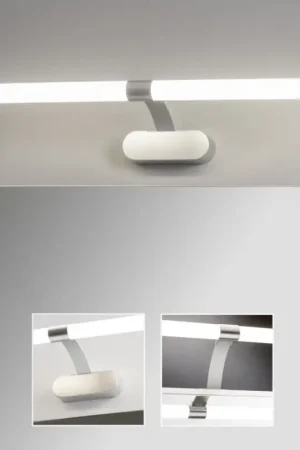 Laatste Versie Brilagi - LED-badkamerspiegelverlichting 2-in-1 TUBEO LED/8W/230V 60 cm IP44 zilver