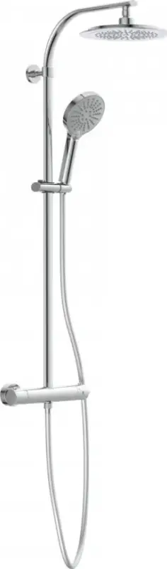 Schütte 60046 - Doucheset met thermostaatkraan MADURA FRESH, glanzend chroom Bestel Nu