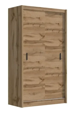 Kledingkast met schuifdeuren SAPHIRA 150x215 cm Wotan eik Direct Beschikbaar