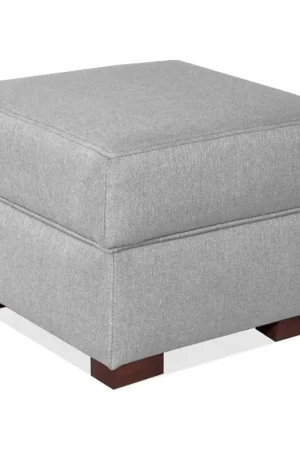 Poef VIVA 51x51 cm grijs Express Levering