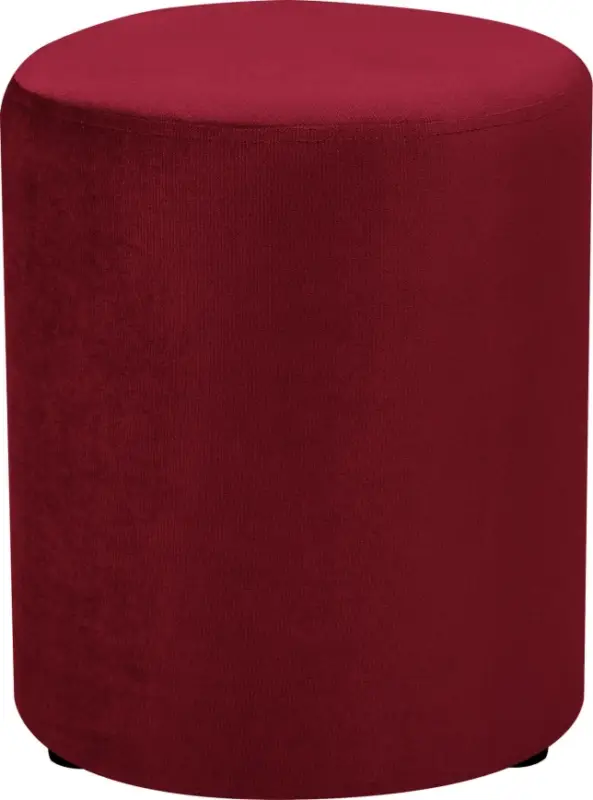 Poef VEX Ø 36 cm, rood Koop Online