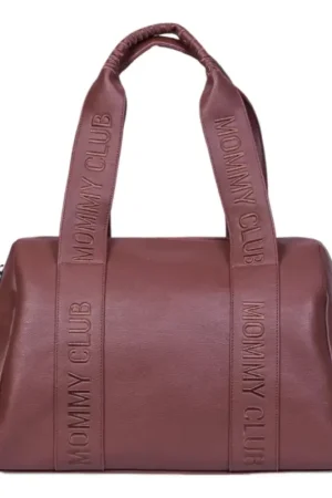 Childhome - Luiertas MOMMY CLUB LEATHER bruin Uitverkoop