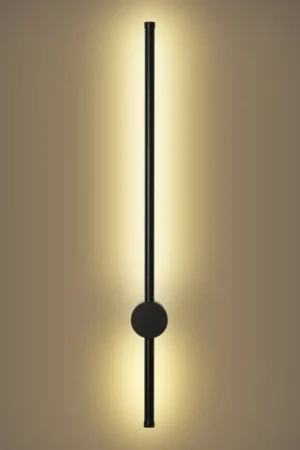Brilagi - LED buitenwandlamp AURA LED/12W/230V 3000K IP54 65 cm zwart CRI 90 Laatste Versie