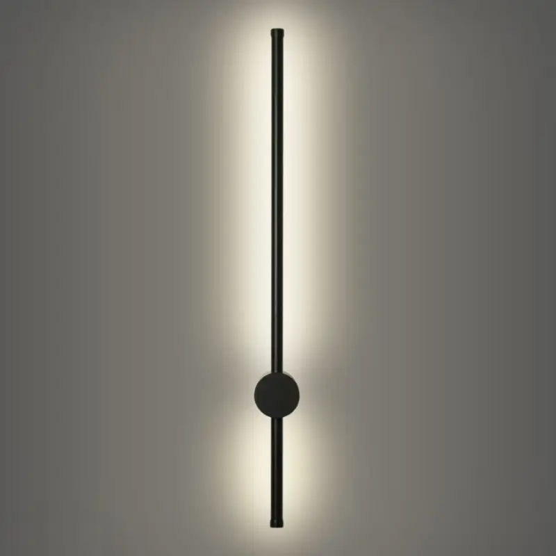Nieuw Brilagi - LED buitenwandlamp AURA LED/12W/230V 4000K IP54 65 cm zwart CRI 90