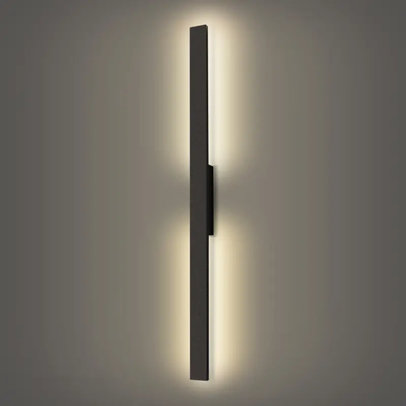 Laatste Kans Brilagi - LED buitenwandlamp LUNA LED/24W/230V 4000K IP65 100 cm zwart CRI 90