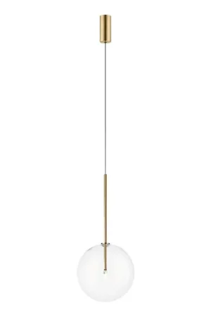 Zuma Line - Gouden hanglamp aan kabel 1xG4/2W/230V Op = Op