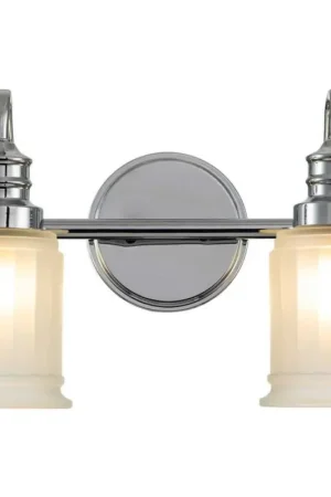 Quoizel - LED-wandlamp voor de badkamer SWELL 2xG9/3W/230V IP44 glanzend chroom Finale Uitverkoop