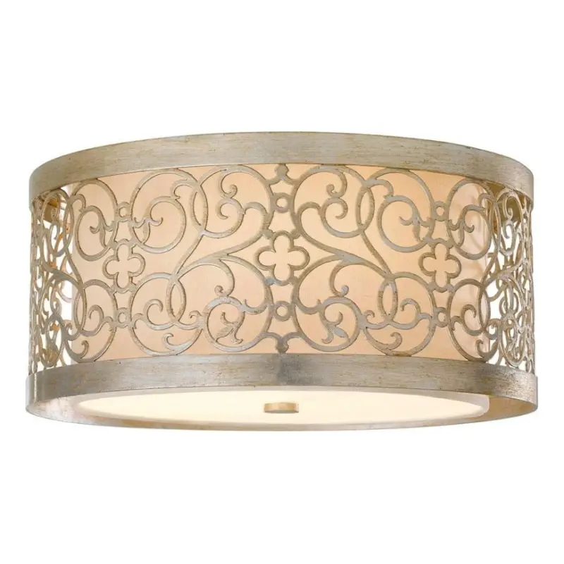 Feiss - Plafondlamp ARABESQUE 2xE27/40W/230V goudkleurig Gereduceerde Prijs