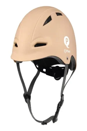 QPlay - Kinderhelm MANBO, maat S, beige Koop Vandaag
