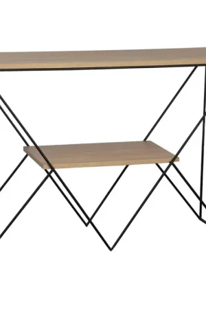 Lage Prijs Eglo 424016 - Bijzettafel OTAWARA 77x106 cm bruin/zwart