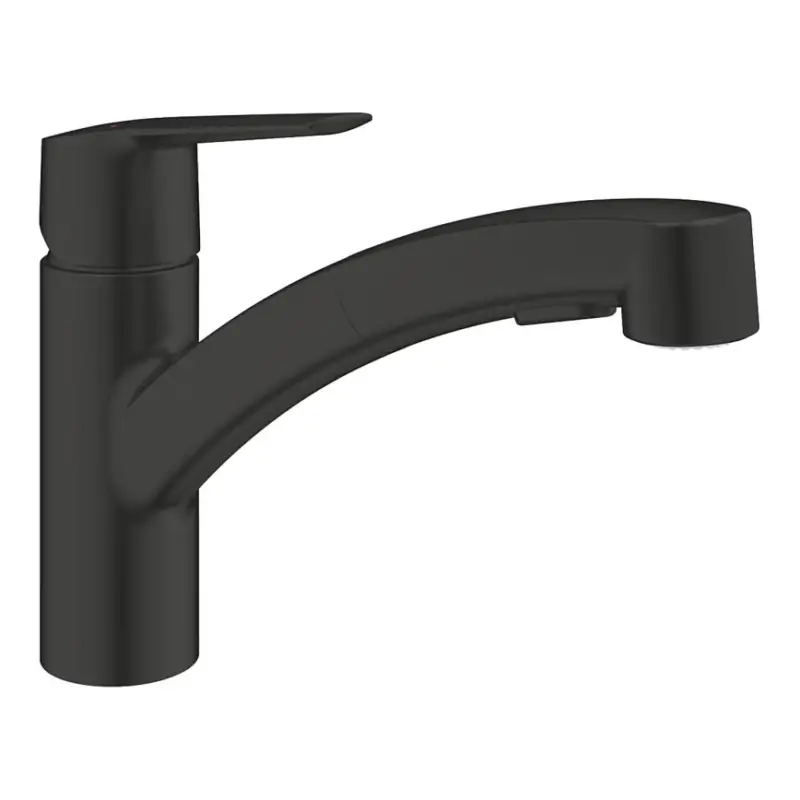 GROHE 303072431 - Keukenkraan START 185 × 227 mm zwart Betaalbaar
