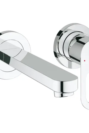 Meest Verkocht GROHE 20289000 - BAULOOP 2-gats wastafelkraan 110 mm glanzend chroom