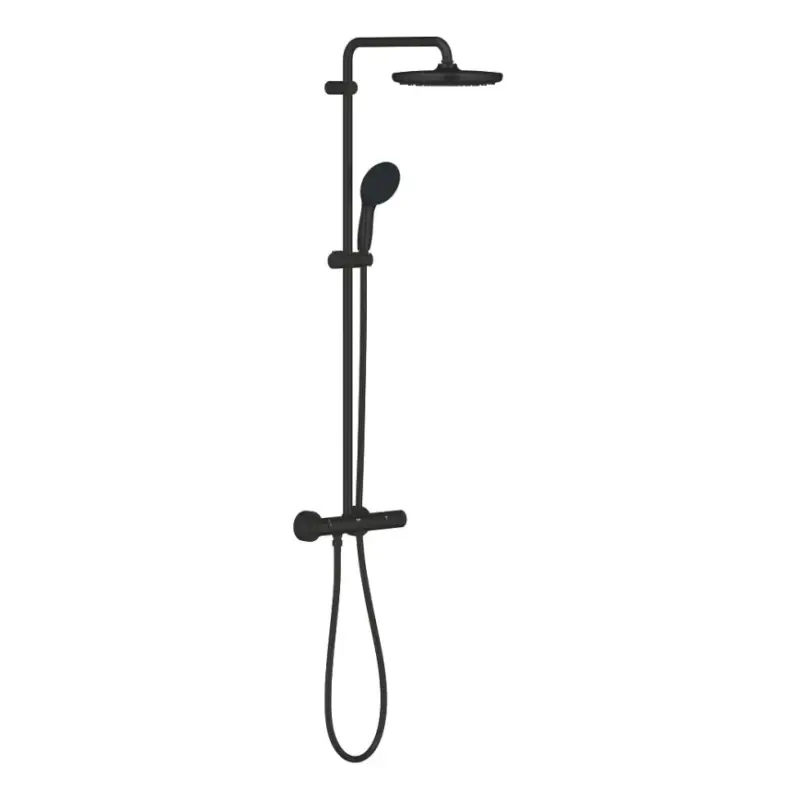 GROHE 266772431 - Douchesysteem VITALIO START SYSTEM 250 390 mm zwart Exclusieve Aanbieding