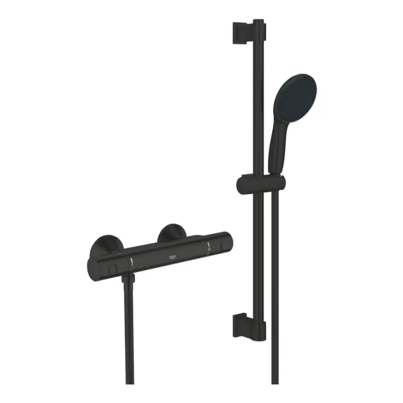 Lage Kosten GROHE 345972431 -Thermostatische douchekraan PRECISION START 12” 60 cm zwart
