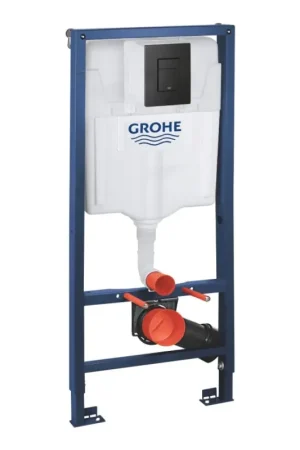 Op = Op GROHE 38811KF0 - SOLIDO 3-in-1 wc-set 1,13 m, zwart
