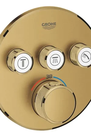 Bestseller GROHE 29121GN0 - Thermostatische douchekraan voor inbouw GROHTHERM SMARTCONTROL, goud