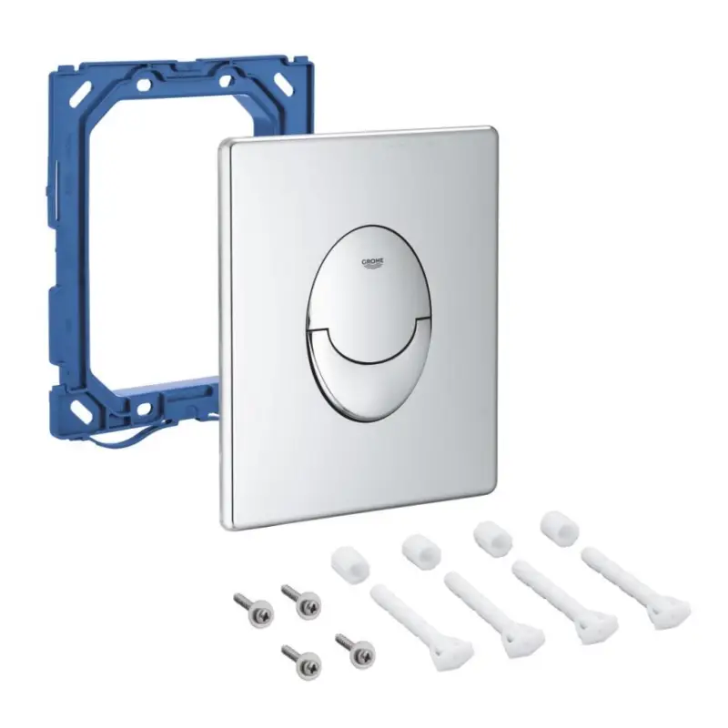 GROHE 42304000 - Bedieningsplaat SKATE AIR 156 × 197 mm glanzend chroom Seizoensaanbieding