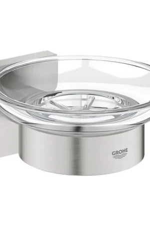 Nu Kopen GROHE 41096DC0 - Zeephouder START CUBE 110 x 56 x 125 mm, RVS