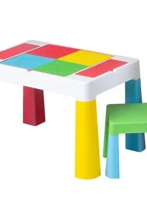 TEGA BABY - Kindertafel met stoel in vrolijke kleuren Voordeelprijs