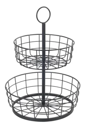 Hoge Kwaliteit WENKO 88740800 - LOFT-mand 28 x 39 cm, zwart