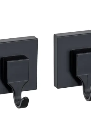 Hoge Kwaliteit WENKO 71448800 - VACUUM-LOC QUADRO ED haak 6 x 7 cm zwart
