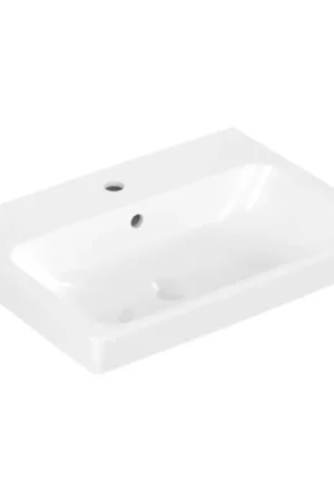 Villeroy & Boch 4A876001 - Wandgemonteerde wastafel ARCHITECTURA 60x45 cm keramiek/wit Hete Deal