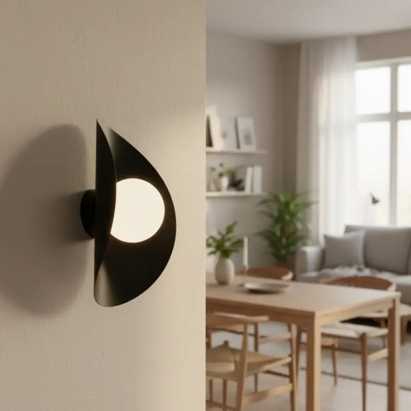 Beperkte Voorraad Wandlamp FIERO 1xG9/8W/230V zwart