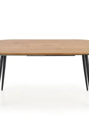 Eettafel BALNOR eiken/zwart Korting