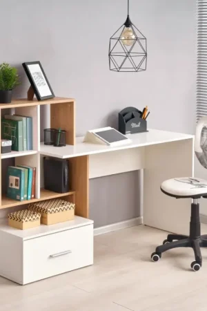 Bureau GORA eiken/wit Merkproduct