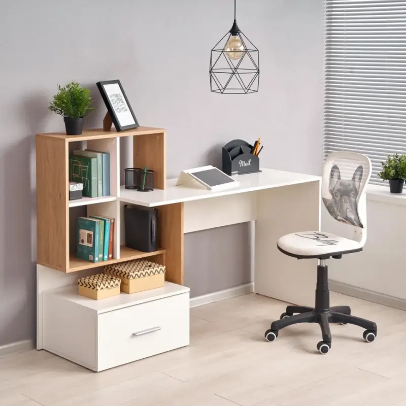 Bureau GORA eiken/wit Merkproduct