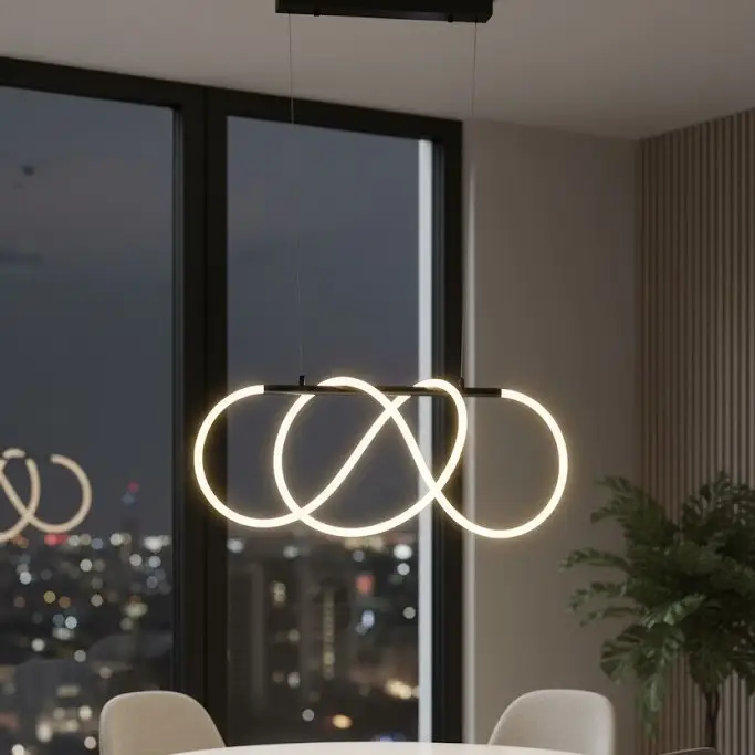 LED-hanglamp aan kabel FLEXI LED/36W/230V 4000K zwart Bestel Nu