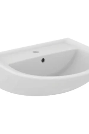Express Levering Ideal Standard W332601 - Hangende wastafel EUROVIT 55x46 cm keramiek/wit