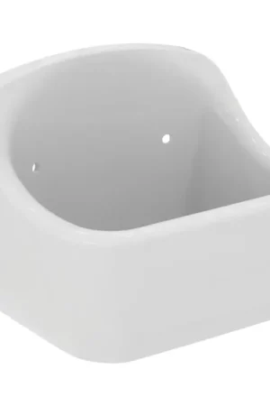 Speciale Aanbieding Ideal Standard R380601 - Wandgemonteerde uitgietbak DOURO 44,5x34 cm keramiek/wit