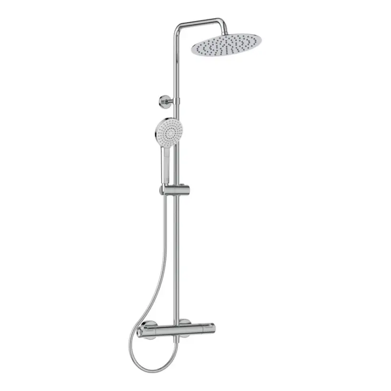 Meest Verkocht Ideal Standard A7565AA - Doucheset met thermostaatkraan CERATHERM T50 glanzend chroom
