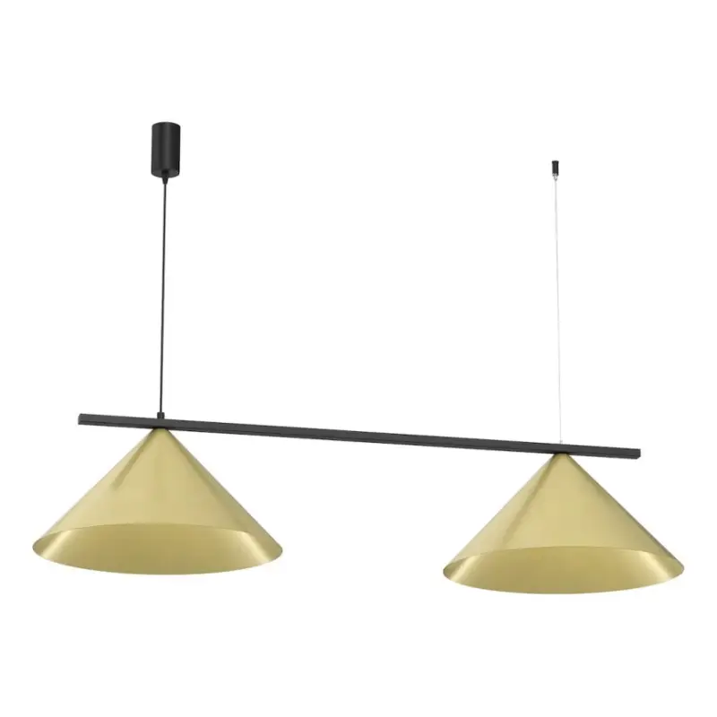 Superprijs Hanglamp aan kabel CAPITAL 2xGX53/15W/230V goud