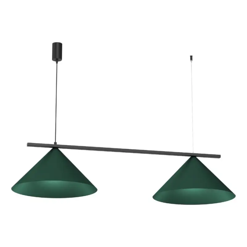 Hanglamp aan kabel CAPITAL 2xGX53/15W/230V groen Superprijs
