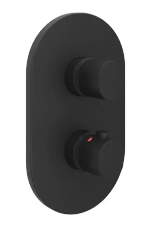 Meest Verkocht Ravak X070467 - Thermostatische douchemengkraan voor inbouwmontage CHROME zwart