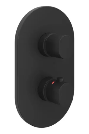 Actieprijs Ravak X070469 - Thermostatische douchekraan voor inbouwmontage CHROME zwart