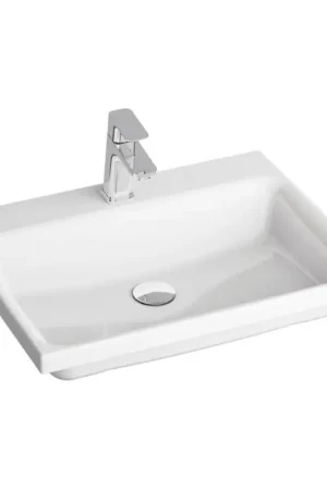 Ravak XJX01260001 - Inbouwwastafel COMFORT 60x46 cm keramiek/wit Speciale Aanbieding