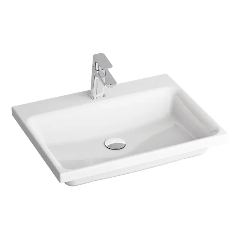 Ravak XJX01260001 - Inbouwwastafel COMFORT 60x46 cm keramiek/wit Speciale Aanbieding