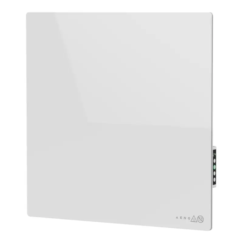 AENO - Slim elektrisch infraroodpaneel 500 W timer/thermostaat Wi‑Fi wit Gereduceerde Prijs