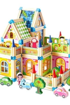 Nu Kopen 2Kids Toys - Houten bouwpakket: Kasteel