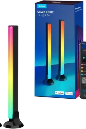 Must-Have Govee - SMART LED RGBIC-paneel 38 cm voor tv 43-75" - 2 stuks Wi-Fi