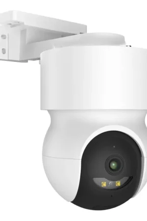 Meest Verkocht Slimme buitencamera met bewegingssensor, 2K, 12V, IP65, Wi-Fi (Tuya), wit