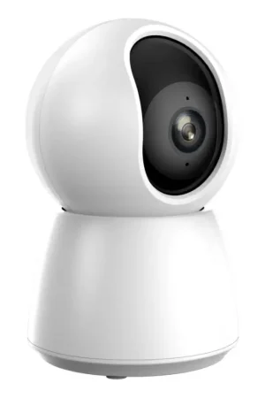 Gecertificeerd Slimme 2K Wi-Fi-camera met bewegingssensor, 5V, Tuya, wit